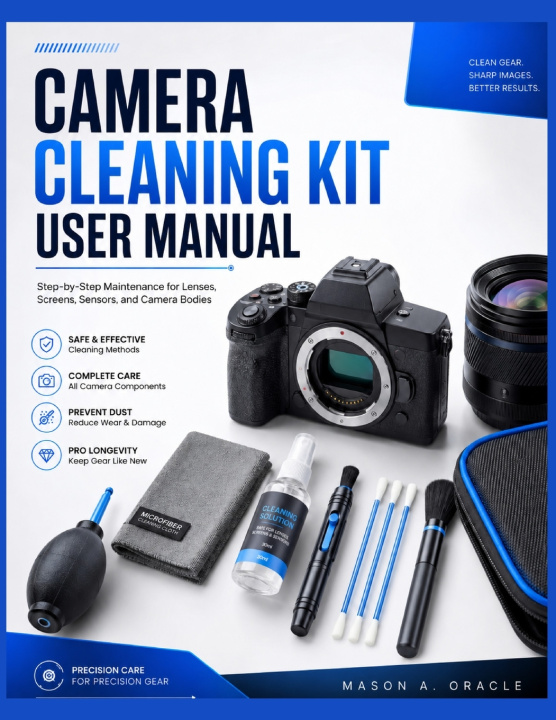 Kniha Camera Cleaning Kit User Manual Mason A. Oracle