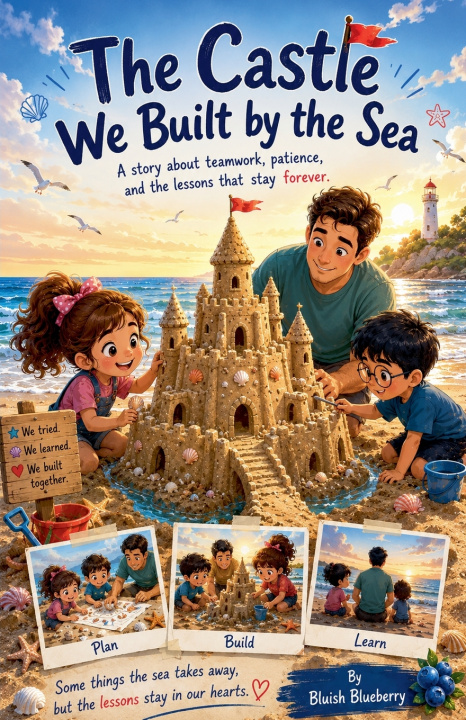 Kniha The Castle We Built by the Sea Bluish Blueberry