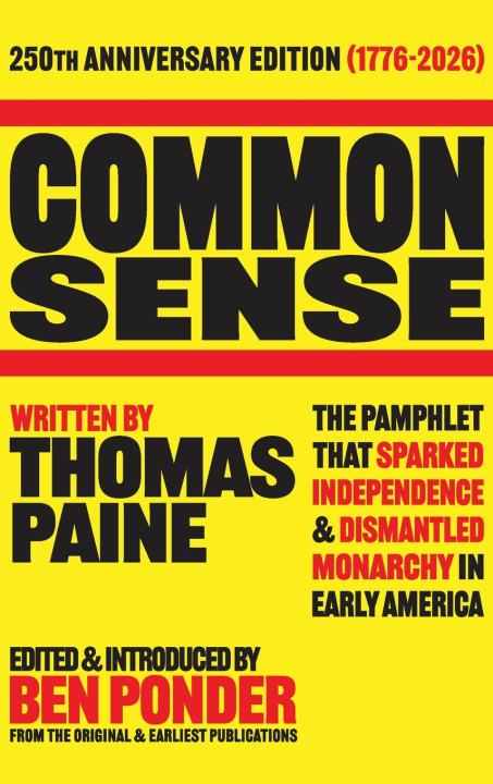 Kniha Common Sense Thomas Paine