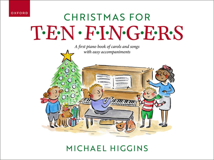 Tlačovina Christmas for Ten Fingers 