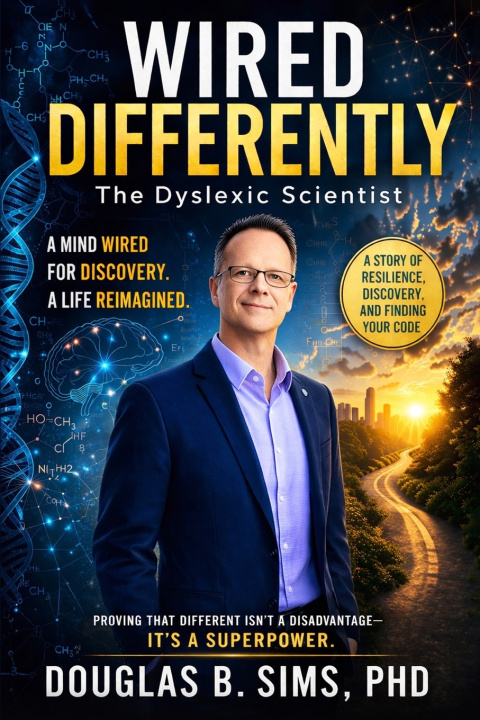 Kniha Wired Differently - The Dyslexic Scientist Douglas B Sims