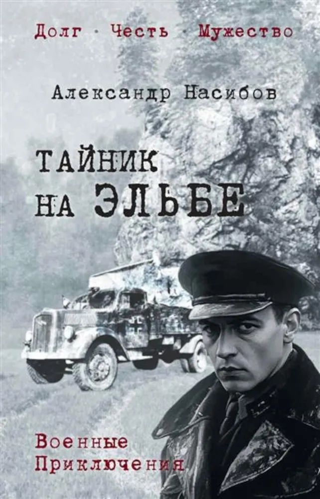 Kniha Тайник на Эльбе А. Насибов