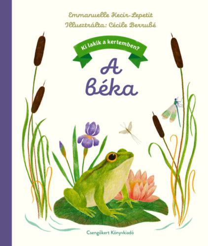 Book A béka Emmanuelle Kecir-Lepetit