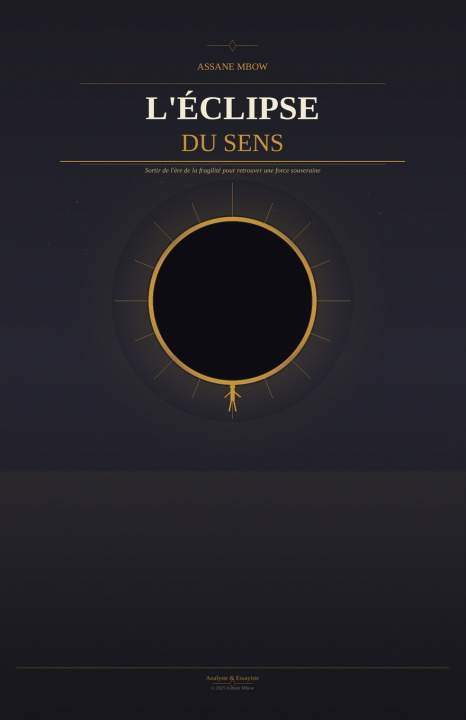 Kniha L'ÉCLIPSE DU SENS ASSANE MBOW