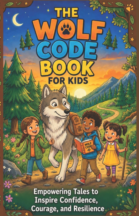 Kniha THE WOLF BOOK CODE For Kids York Fredson