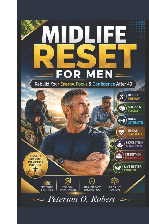 Kniha MIDLIFE RESET FOR MEN Peterson O. Robert