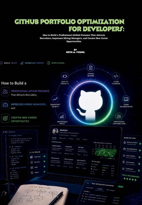 Knjiga GitHub Portfolio Optimization for Developers Keith M. Young