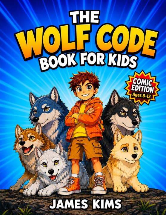 Kniha The Wolf Code Book for Kids James Kims