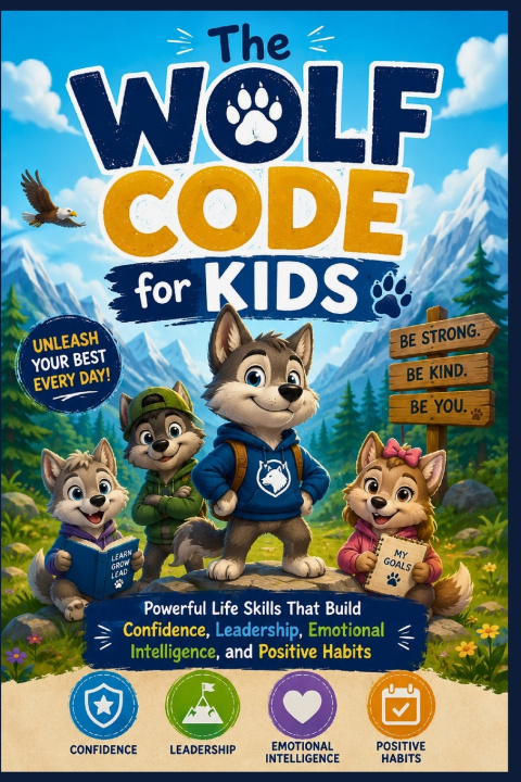 Kniha The Wolf Code For Kids James Clever