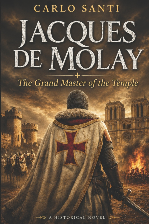 Kniha Jacques de Molay Carlo Santi