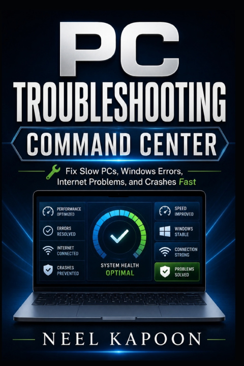 Kniha PC Troubleshooting Command Center Neel Kapoon