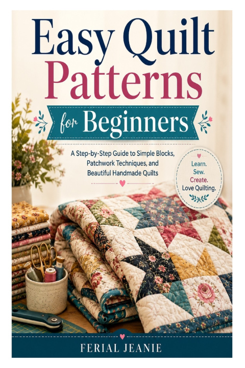 Kniha Easy Quilt Patterns for Beginners Ferial Jeanie