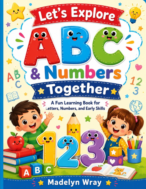 Knjiga Lets Explore ABC & Number together Madelyn Wray