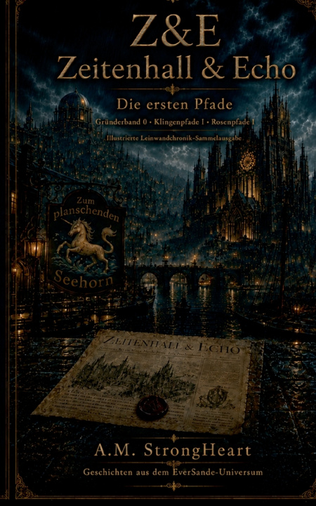 Knjiga Z&E - Zeitenhall & Echo A. M. StrongHeart