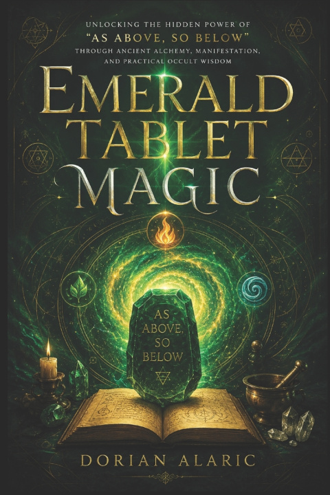 Knjiga Emerald Tablet Magic Dorian Alaric