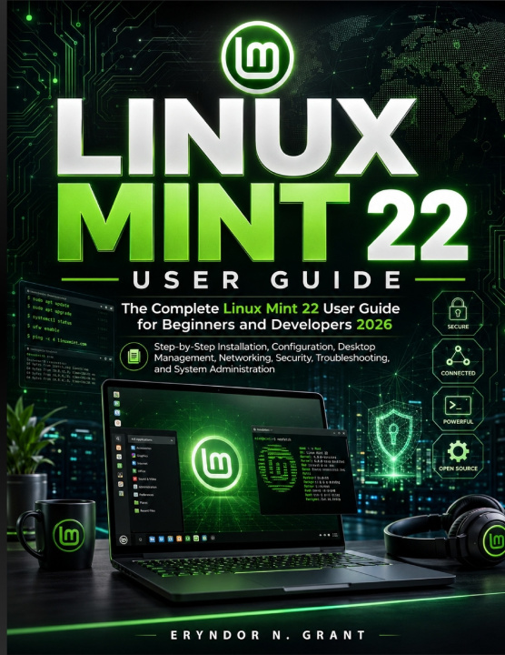 Kniha LINUX MINT 22 USER GUIDE ERYNDOR N.GRANT