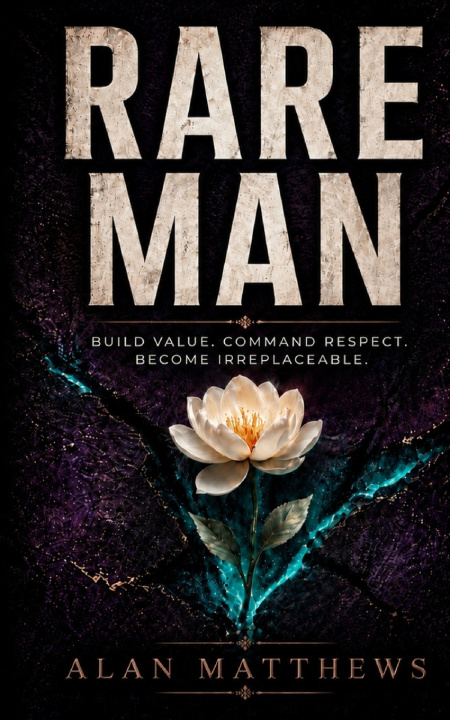 Kniha RARE MAN Alan Matthews