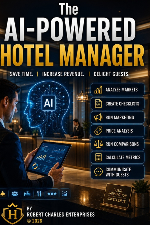 Kniha The AI-Powered Hotel Manager Robert Charles Enterprises