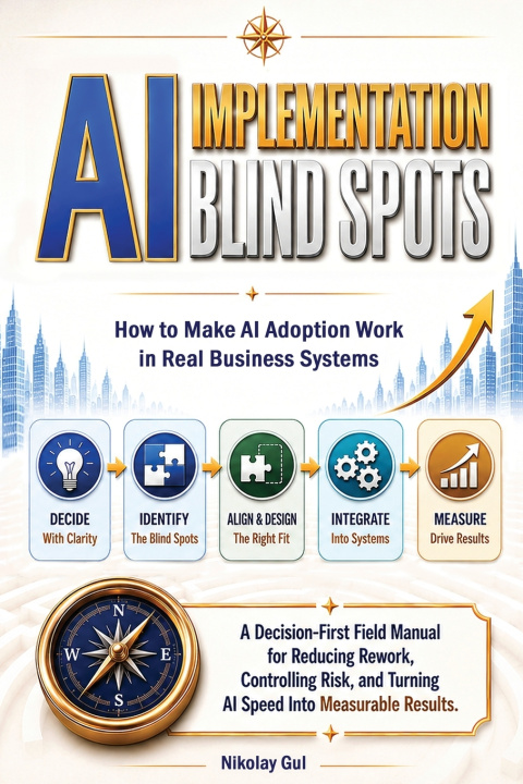 Kniha AI Implementation Blind Spots Nikolay Gul