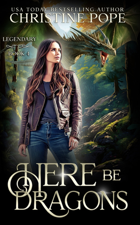 Kniha Here Be Dragons Christine Pope