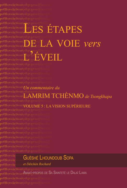 Kniha Les étapes de la voie vers l'éveil (vol. 5) Guéshé Lhoundoub Sopa
