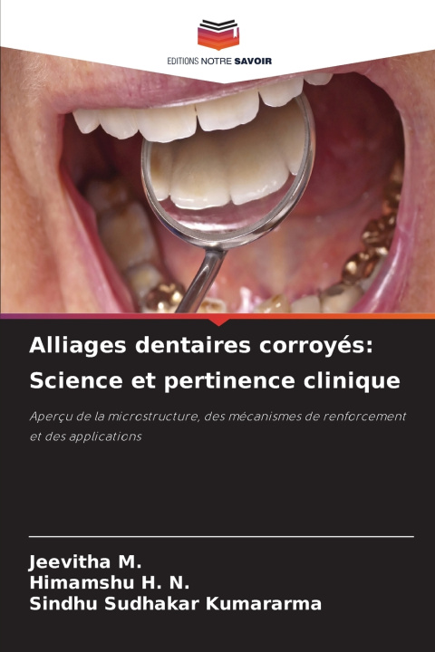 Kniha Alliages dentaires corroyés Jeevitha M.