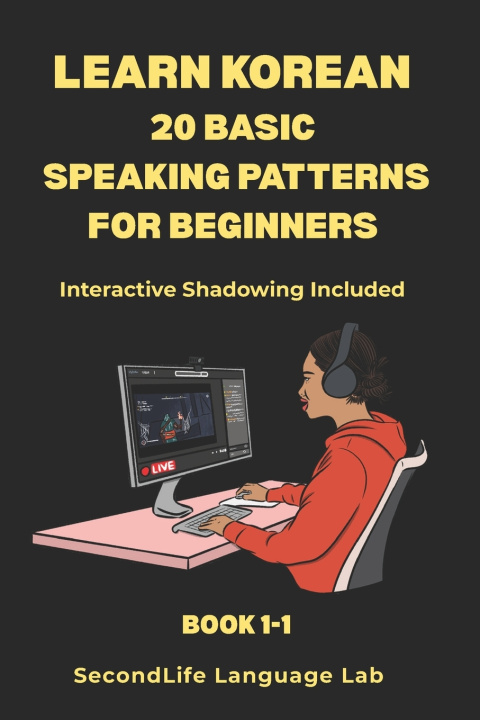 Knjiga Learn Korean for beginner Basic 20 Pattern BOOK1-1 Second Life