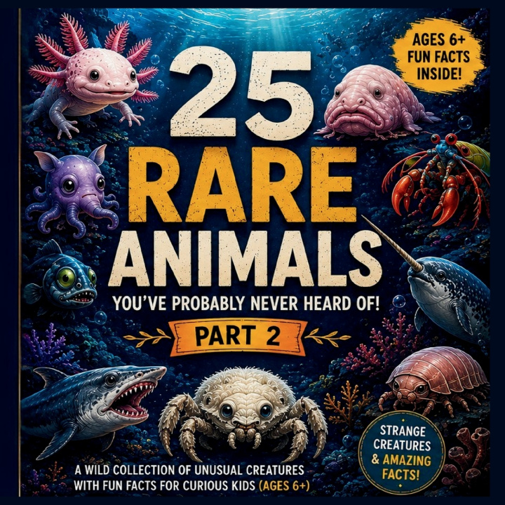 Libro 25 Rare Animals You've Probably Never Heard Of - Part 2 BHARATH M