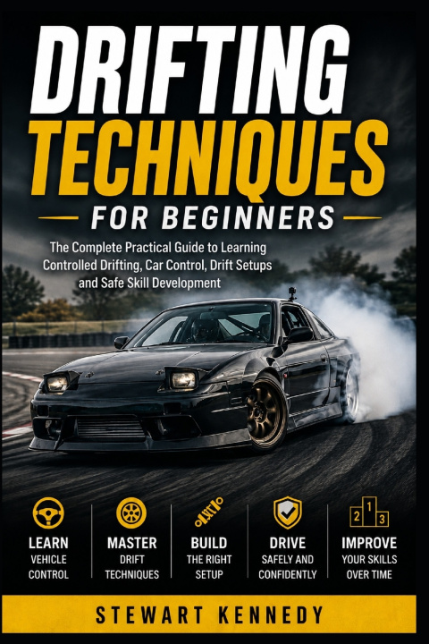 Kniha Drifting Techniques for Beginners Stewart Kennedy