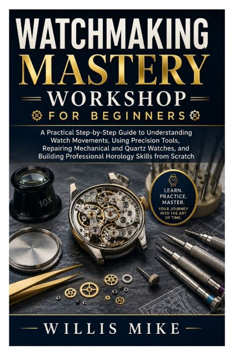 Kniha Watchmaking Mastery Workshop for Beginners WILLIS MIKE