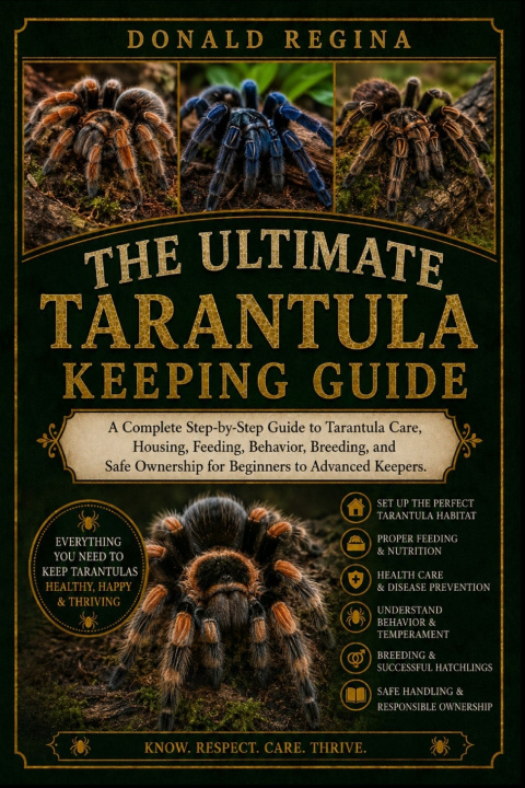 Kniha THE ULTIMATE TARANTULA KEEPING GUIDE DONALD REGINA