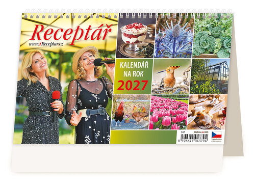 Calendario/Diario Receptář 2027 - stolní kalendář 