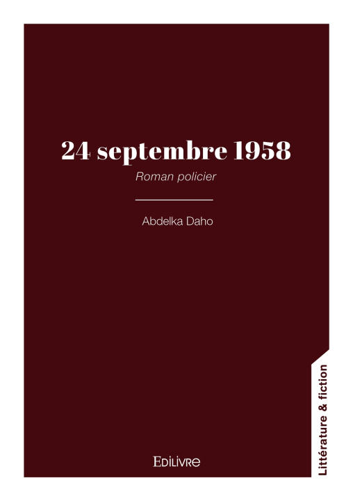 Buch 24 septembre 1958 Abdelka Daho