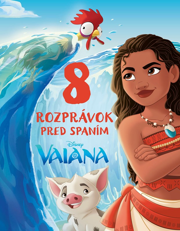 Buch Vaiana - 8 rozprávok pred spaním 