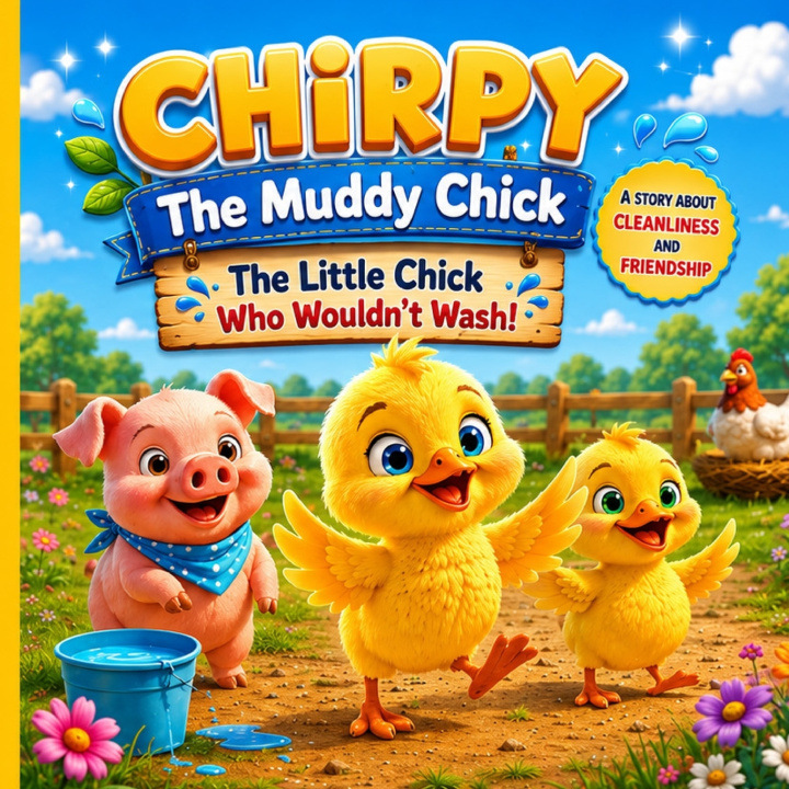 Kniha Chirpy The Muddy Chick Kristine Simonyan