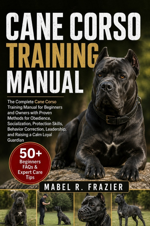 Kniha CANE CORSO TRAINING MANUAL MABEL R. FRAZIER