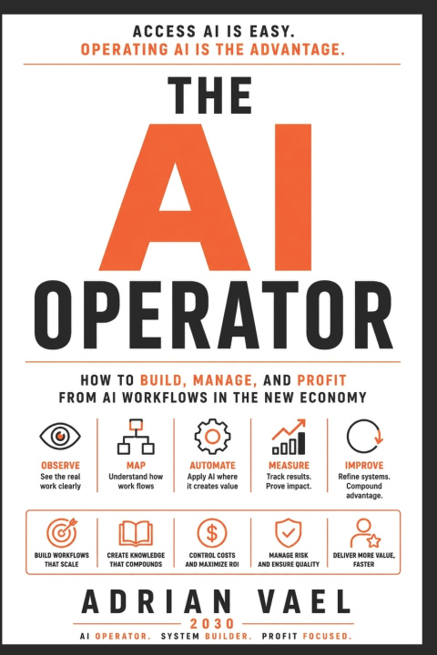 Kniha The AI Operator ADRIAN VAEL