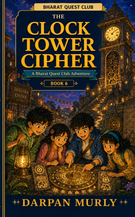 Kniha The Clock Tower Cipher Darpan Murly