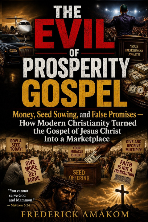 Kniha THE EVIL OF PROSPERITY GOSPEL Frederick Amakom
