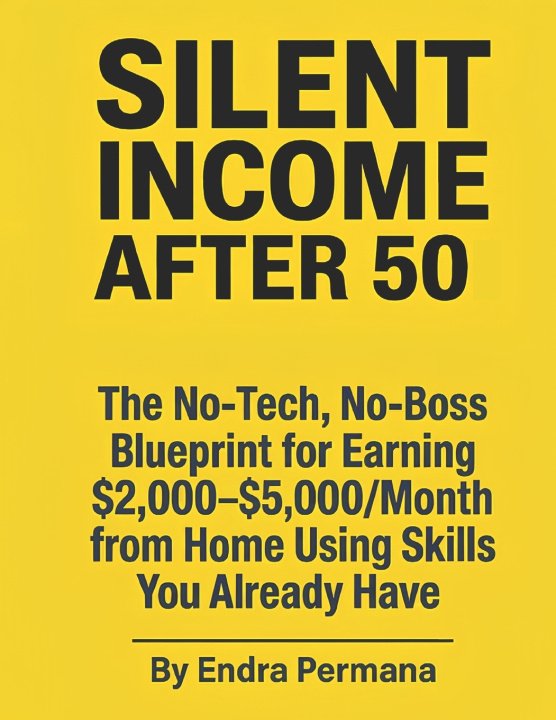 Knjiga SILENT INCOME AFTER 50 Endra Permana