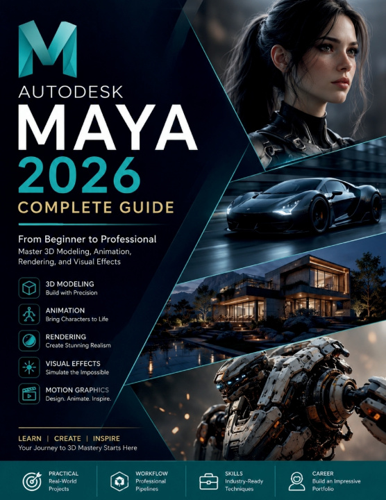 Kniha Autodesk Maya 2026 for Absolute Beginners Carey D. Abernathy