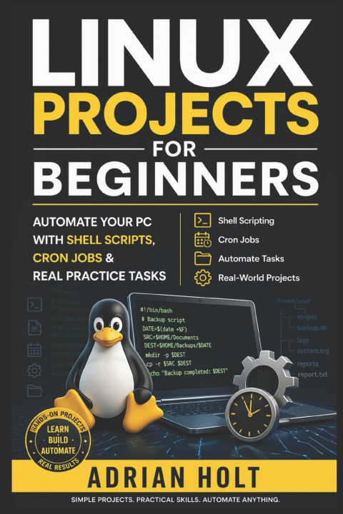 Boek Linux Projects for Beginners Adrian T Holt