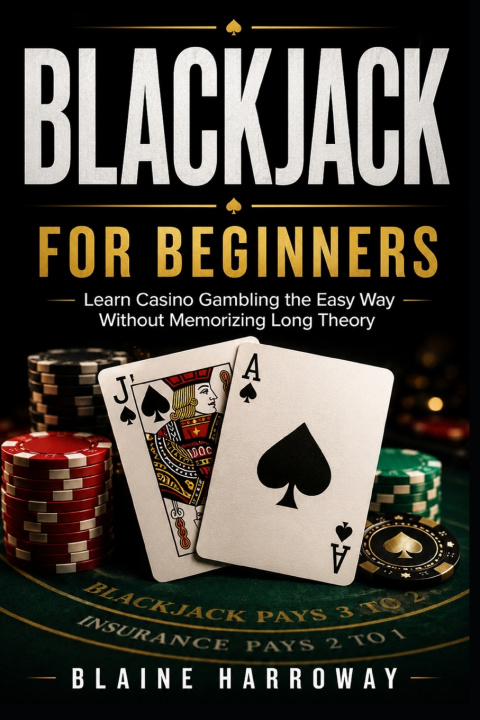 Knjiga Blackjack for Beginners Blaine Harroway