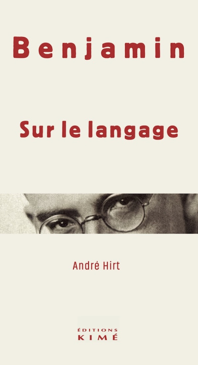 Libro Sur le langage Benjamin