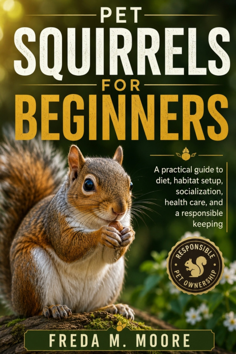 Knjiga PET SQUIRRELS FOR BEGINNERS FREDA M. MOORE