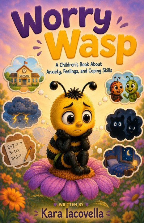 Kniha Worry Wasp Kara Iacovella