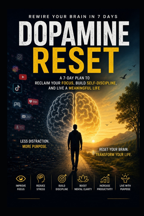 Kniha Dopamine Reset Guide Drmindset X