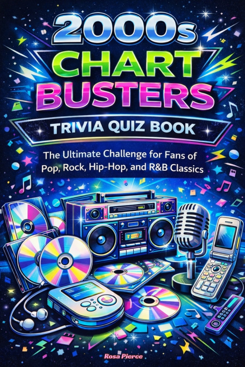 Kniha 2000s Chart Busters Trivia Quiz Book Rosa Pierce
