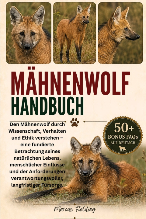 Kniha MÄHNENWOLF-HANDBUCH Marcus Fielding