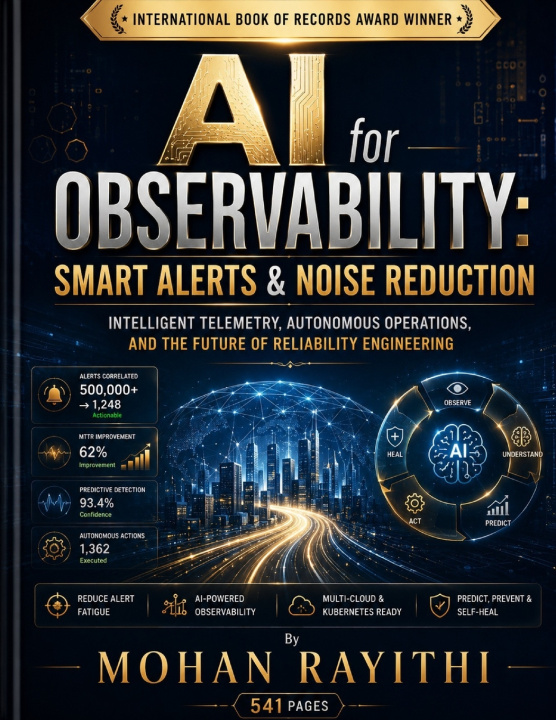 Kniha AI for Observability Mohan Rayithi